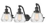 Bathroom Fixtures Three Lights by Innovations ( 405 | 515-3W-OB-G172-LED Franklin Restoration ) 