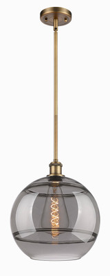 Mini Pendants Glass Down by Innovations ( 405 | 516-1S-BB-G556-12SM Ballston ) 