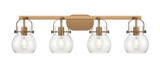 Bathroom Fixtures Four Lights by Innovations ( 405 | 423-4W-BB-G410-6CL Downtown Urban ) 