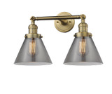 Bathroom Fixtures Two Lights by Innovations ( 405 | 208-BB-G43-LED Franklin Restoration ) 