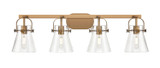 Bathroom Fixtures Four Lights by Innovations ( 405 | 423-4W-BB-G411-6CL Downtown Urban ) 