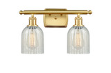 Bathroom Fixtures Two Lights by Innovations ( 405 | 516-2W-SG-G2511-LED Ballston ) 