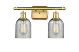 Bathroom Fixtures Two Lights by Innovations ( 405 | 516-2W-SG-G257 Ballston ) 