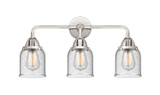 Bathroom Fixtures Three Lights by Innovations ( 405 | 288-3W-PC-G54-LED Nouveau 2 ) 