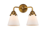 Bathroom Fixtures Two Lights by Innovations ( 405 | 288-2W-BB-G61-LED Nouveau 2 ) 