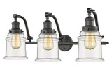 Bathroom Fixtures Three Lights by Innovations ( 405 | 515-3W-OB-G182-LED Franklin Restoration ) 