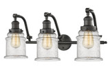 Bathroom Fixtures Three Lights by Innovations ( 405 | 515-3W-OB-G184 Franklin Restoration ) 