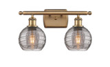 Bathroom Fixtures Two Lights by Innovations ( 405 | 516-2W-BB-G1213-6SM Ballston ) 