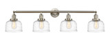 Bathroom Fixtures Four Lights by Innovations ( 405 | 215-SN-G713 Franklin Restoration ) 