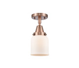 Semi-Flush Mts. Glass Down by Innovations ( 405 | 447-1C-AC-G51 Caden ) 