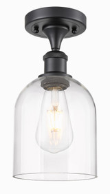 Semi-Flush Mts. Glass Down by Innovations ( 405 | 516-1C-BK-G558-6CL Ballston ) 