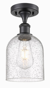 Semi-Flush Mts. Glass Down by Innovations ( 405 | 516-1C-BK-G558-6SDY Ballston ) 
