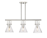 Linear/Island 3 Light Bar by Innovations ( 405 | 411-3I-PN-G411-10SDY Downtown Urban ) 
