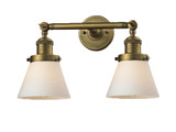 Bathroom Fixtures Two Lights by Innovations ( 405 | 208-BB-G61 Franklin Restoration ) 