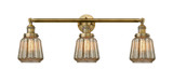 Bathroom Fixtures Three Lights by Innovations ( 405 | 205-BB-G146-LED Franklin Restoration ) 