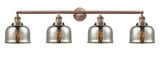 Bathroom Fixtures Four Lights by Innovations ( 405 | 215-AC-G78 Franklin Restoration ) 