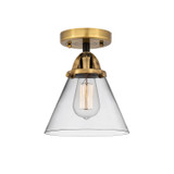 Semi-Flush Mts. Glass Down by Innovations ( 405 | 288-1C-BAB-G42-LED Nouveau 2 ) 