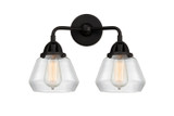 Bathroom Fixtures Two Lights by Innovations ( 405 | 288-2W-BK-G172 Nouveau 2 ) 