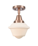 Semi-Flush Mts. Glass Down by Innovations ( 405 | 447-1C-AC-G531-LED Caden ) 