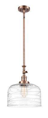 Mini Pendants Glass Down by Innovations ( 405 | 206-AC-G713-L-LED Franklin Restoration ) 