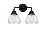 Bathroom Fixtures Two Lights by Innovations ( 405 | 288-2W-BK-G172-LED Nouveau 2 ) 