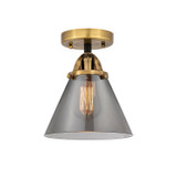 Semi-Flush Mts. Glass Down by Innovations ( 405 | 288-1C-BAB-G43-LED Nouveau 2 ) 