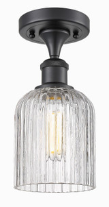 Semi-Flush Mts. Glass Down by Innovations ( 405 | 516-1C-BK-G559-5CL Ballston ) 