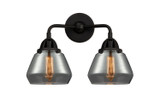 Bathroom Fixtures Two Lights by Innovations ( 405 | 288-2W-BK-G173-LED Nouveau 2 ) 