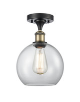 Semi-Flush Mts. Cage by Innovations ( 405 | 516-1C-BAB-G122-8 Ballston ) 