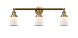 Bathroom Fixtures Three Lights by Innovations ( 405 | 205-BB-G181S-LED Franklin Restoration ) 