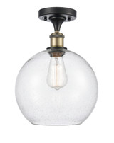 Semi-Flush Mts. Glass Down by Innovations ( 405 | 516-1C-BAB-G124-10 Ballston ) 