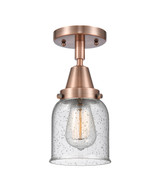 Semi-Flush Mts. Glass Down by Innovations ( 405 | 447-1C-AC-G54-LED Caden ) 