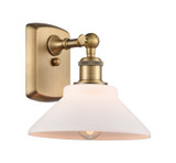 Sconces Single Glass by Innovations ( 405 | 516-1W-BB-G131 Ballston ) 