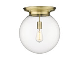 Flush Mounts Glass Down by Innovations ( 405 | 221-1F-AB-G202-14 Essex ) 