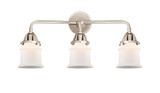 Bathroom Fixtures Three Lights by Innovations ( 405 | 288-3W-PN-G181S-LED Nouveau 2 ) 