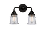 Bathroom Fixtures Two Lights by Innovations ( 405 | 288-2W-BK-G182S-LED Nouveau 2 ) 