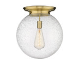 Flush Mounts Glass Down by Innovations ( 405 | 221-1F-AB-G204-16 Essex ) 