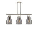 Linear/Island 3 Light Bar by Innovations ( 405 | 410-3I-SN-G412-10SM Downtown Urban ) 