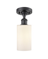 Semi-Flush Mts. Cage by Innovations ( 405 | 516-1C-BK-G801-LED Ballston ) 
