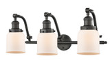 Bathroom Fixtures Three Lights by Innovations ( 405 | 515-3W-OB-G51 Franklin Restoration ) 