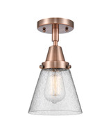 Semi-Flush Mts. Glass Down by Innovations ( 405 | 447-1C-AC-G64 Caden ) 