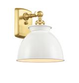 Sconces Metal by Innovations ( 405 | 516-1W-SG-M14-W Ballston ) 
