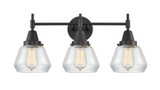 Bathroom Fixtures Three Lights by Innovations ( 405 | 447-3W-BK-G172 Caden ) 