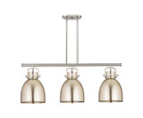 Linear/Island 3 Light Bar by Innovations ( 405 | 410-3I-SN-M412-10SN Downtown Urban ) 