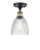 Semi-Flush Mts. Cage by Innovations ( 405 | 516-1C-BAB-G382 Ballston ) 