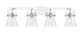 Bathroom Fixtures Four Lights by Innovations ( 405 | 423-4W-PC-G411-6SDY Downtown Urban ) 