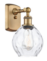 Sconces Single Glass by Innovations ( 405 | 516-1W-BB-G362-LED Ballston ) 