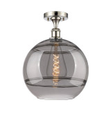 Semi-Flush Mts. Glass Down by Innovations ( 405 | 516-1C-PN-G556-12SM Ballston ) 