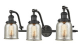 Bathroom Fixtures Three Lights by Innovations ( 405 | 515-3W-OB-G58 Franklin Restoration ) 