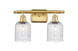 Bathroom Fixtures Two Lights by Innovations ( 405 | 516-2W-SG-G559-5SDY Ballston ) 